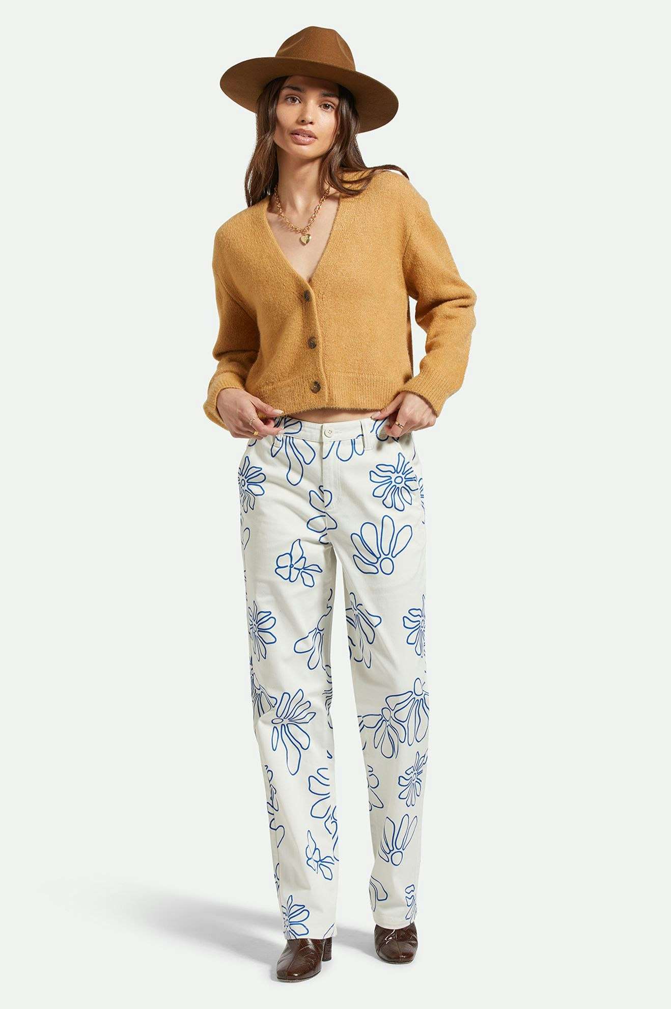 Bedford Pant - Off White Daisy - Image 4