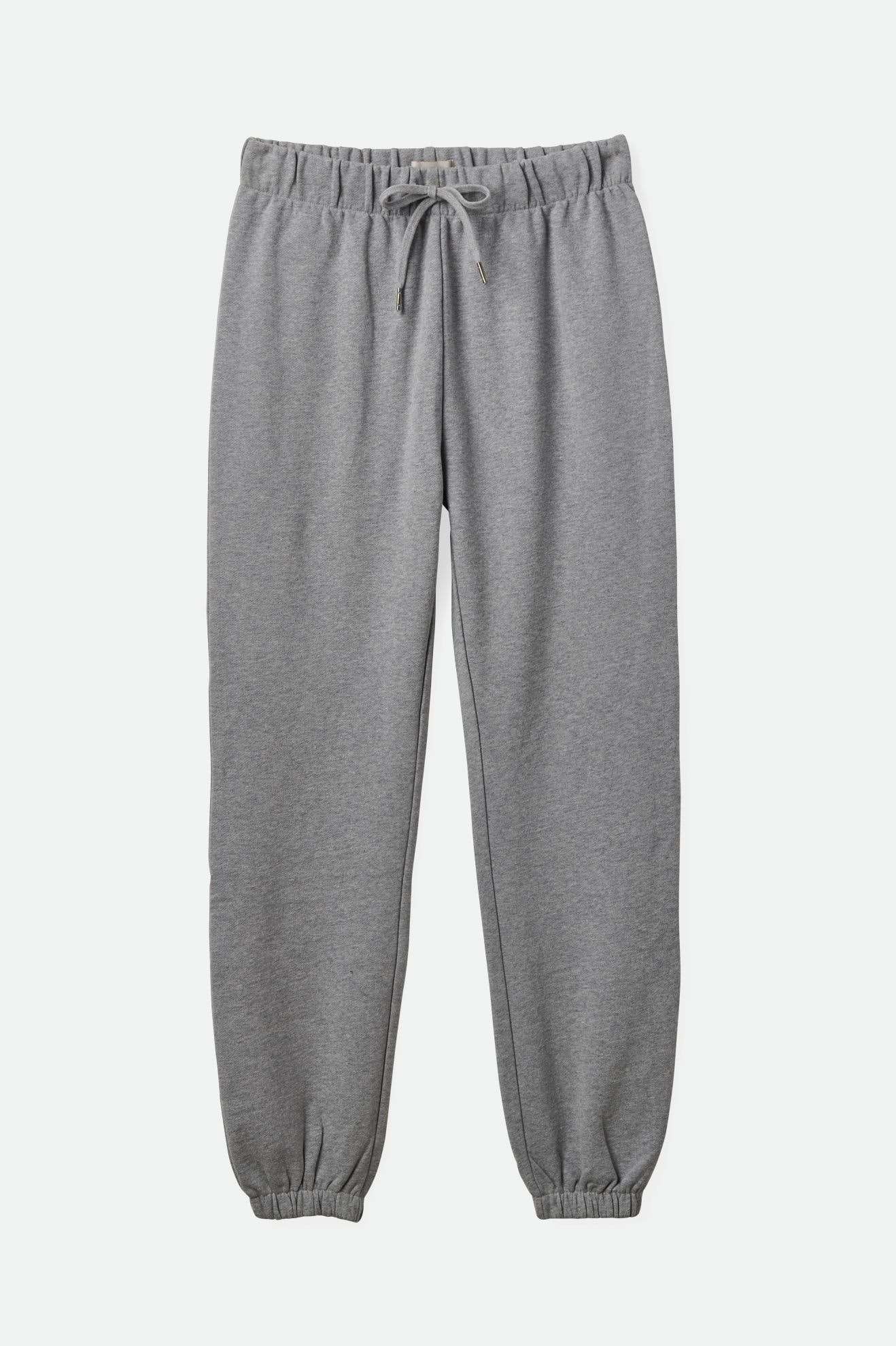 Cross Loop French Terry Sweatpant - Heather Grey - Image 2
