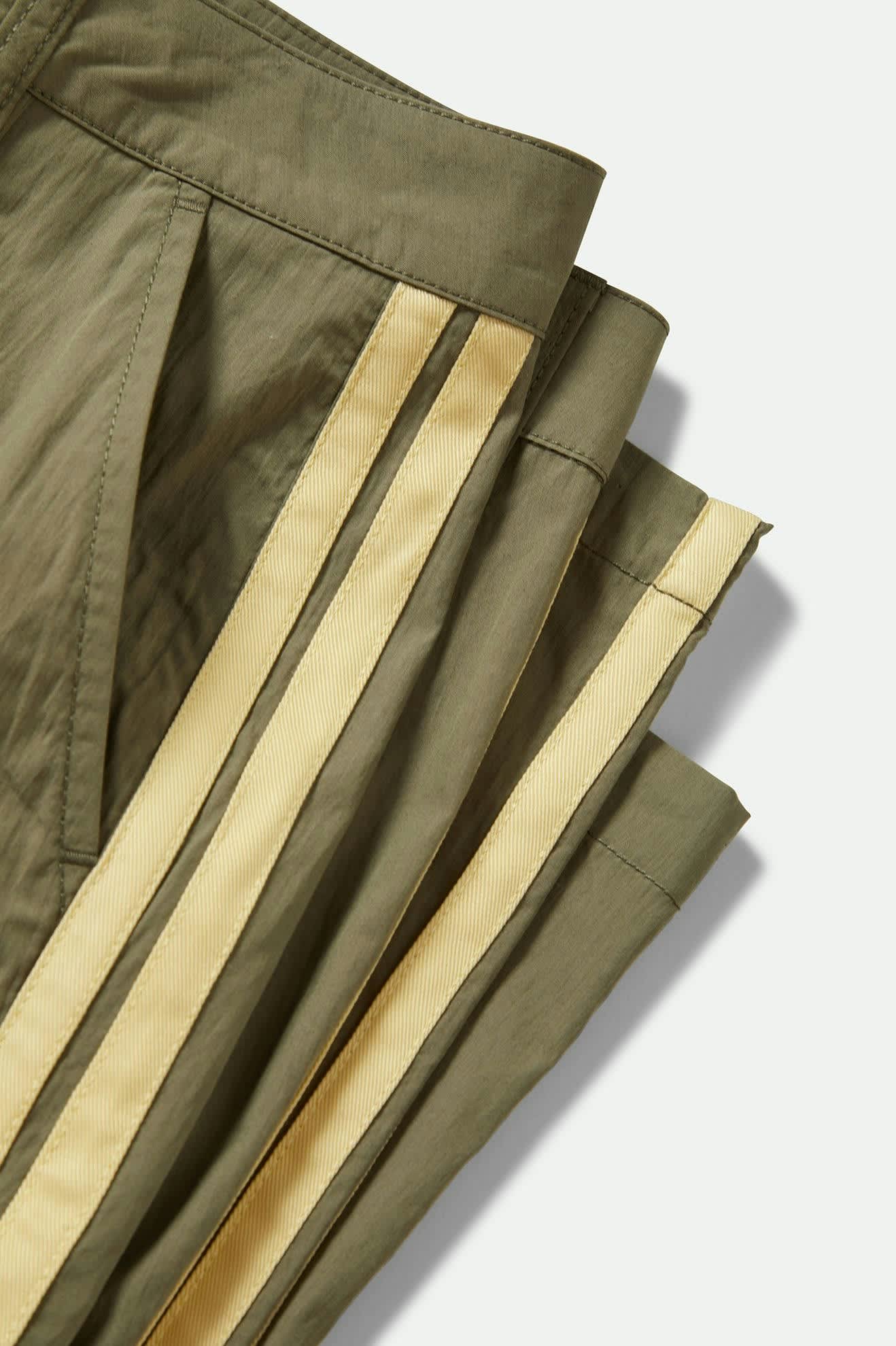 The Jane Lightweight Wide Leg Pant - Olive Surplus - Image 10