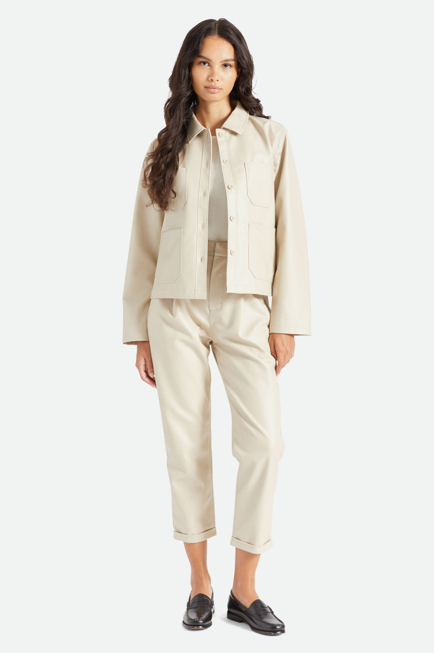 Survey Boxy Chore Coat - Beige - Image 3